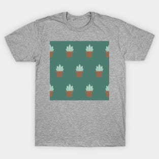 Succulent Background T-Shirt